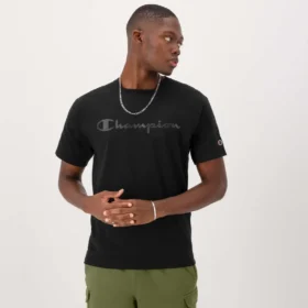 Κλασικό T-shirt με γραφικό Script Logo σε τόνους του ίδιου χρώματος