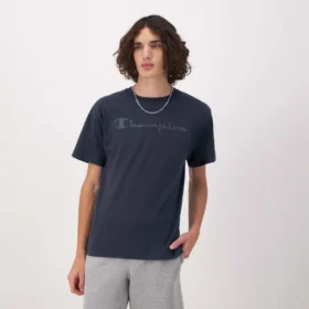 Κλασικό T-shirt με γραφικό Script Logo σε τόνους του ίδιου χρώματος