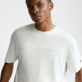 Κλασικό T-shirt με γραφικό Script Logo σε τόνους του ίδιου χρώματος