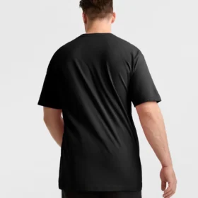 Κλασικό T-shirt με γραφικό Script Logo σε τόνους του ίδιου χρώματος – Μεγάλα μεγέθη & Ψηλοί