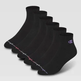 Σετ 6 ζευγών γυναικείων καλτσών Cushion High Quarter